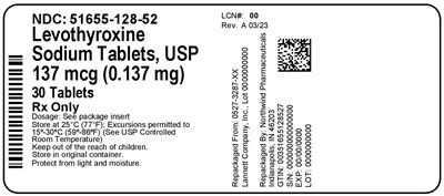 Label (51655 128 52   Rev A 03 23)